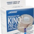 NOVAMA KINO2 PRE-CUT Predstrihaná kineziologická páska 5cmx5m/so segmentami 25cm, telová