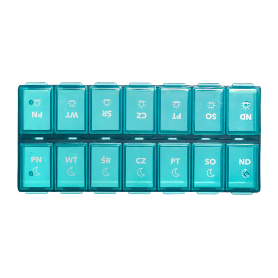 VITAMMY PILLA 7x2 Týždenný dávkovač liekov s rozdelením na ranné a večerné dávky