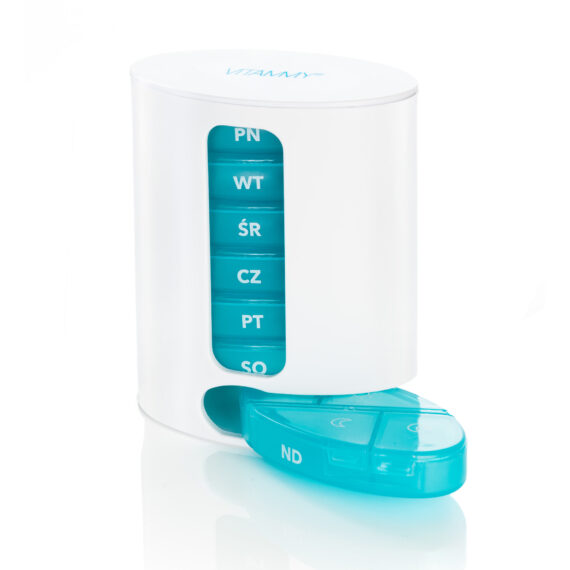 VITAMMY PILLA OVAL 7x4 Týždenný dávkovač liekov v organizéri