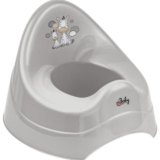 MALTEX Nočník s hudbou Zebra - Grey