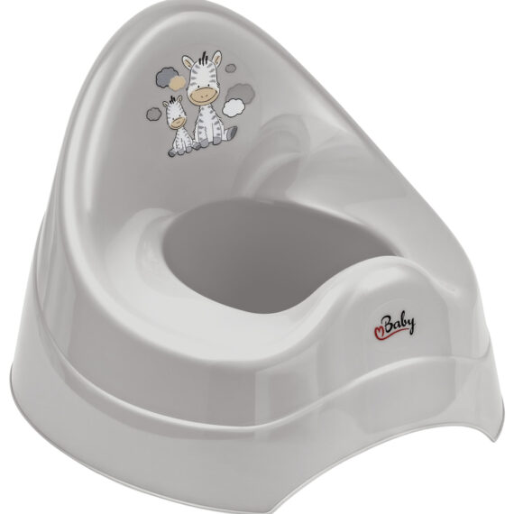 MALTEX Nočník s hudbou Zebra - Grey