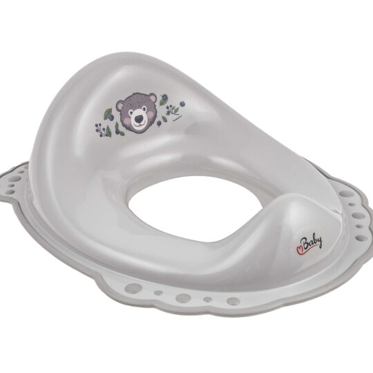 MALTEX Redukcia na WC protišmyková The Nature Buddies Medveď - Grey