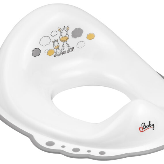 MALTEX Redukcia na WC protišmyková Zebra - White/Grey