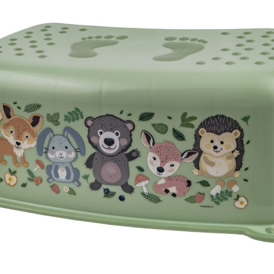 MALTEX Stupienok protišmykový The Nature Buddies Ježko - Green