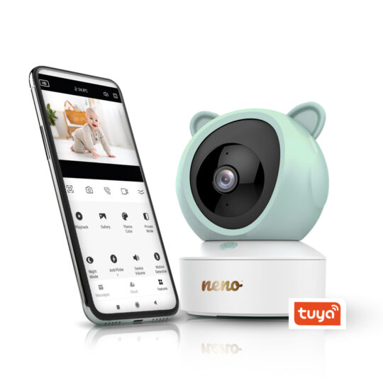 NENO Videopestúnka detská otočná digitálna/IP camera Ivo