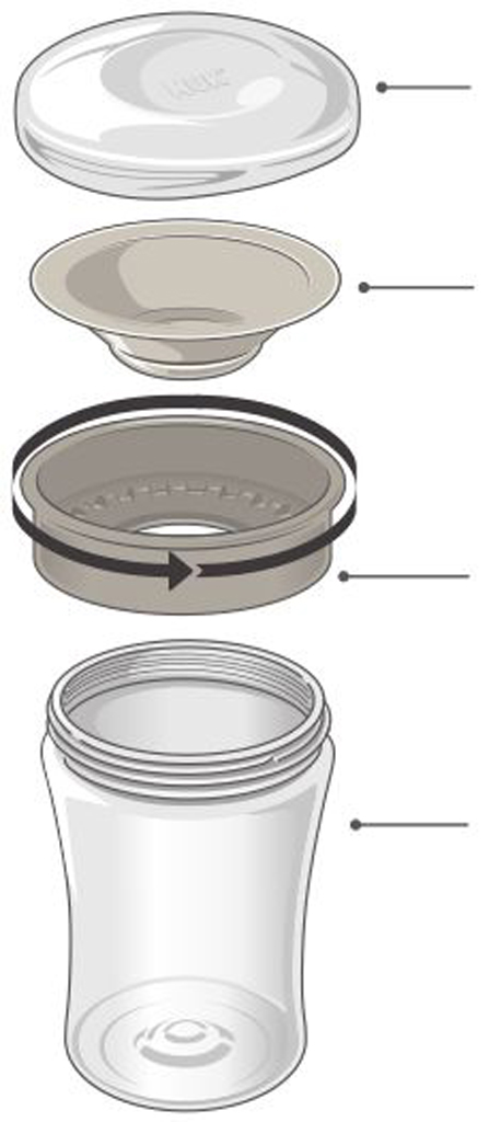 NUK Hrnček Magic Cup Peppa Pig 230ml