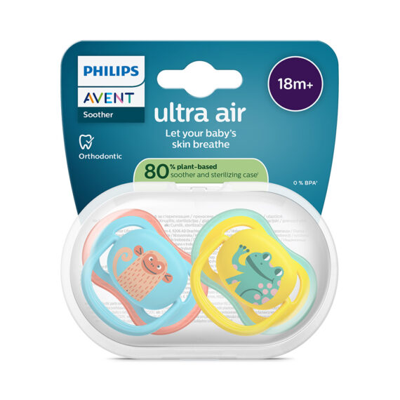 Philips AVENT Cumlík Ultra air obrázok 18+m chlapec 2ks