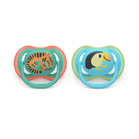 Philips AVENT Cumlík Ultra air obrázok 6-18m chlapec 2ks