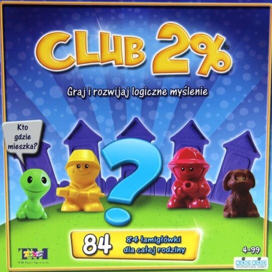 LEMADA Club 2 % - Stolová logická hra pre celú rodinu