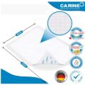 CARINE Jednorazové absorbčné podložky, modré, 60cmx90cm, absorbcia 1000 ml, 90 ks
