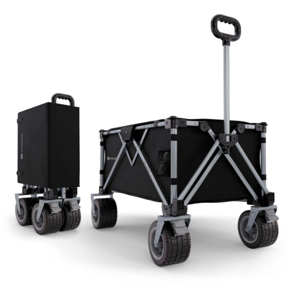 KINDERKRAFT Vozík prepravný skladací Wagon Rollster Black