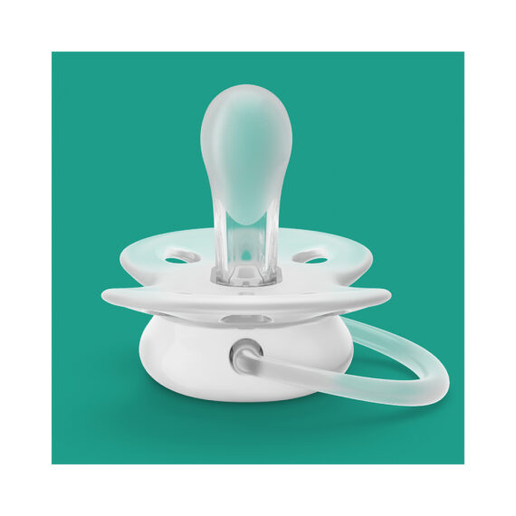 Philips AVENT Cumlík Ultrasoft Premium 0-6m chlapec 2 ks