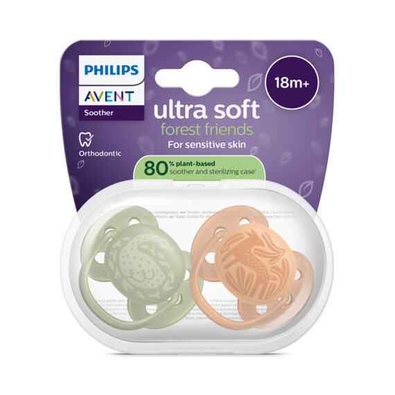 Philips AVENT Cumlík Ultrasoft Premium neutral 18+m obrázok 2 ks