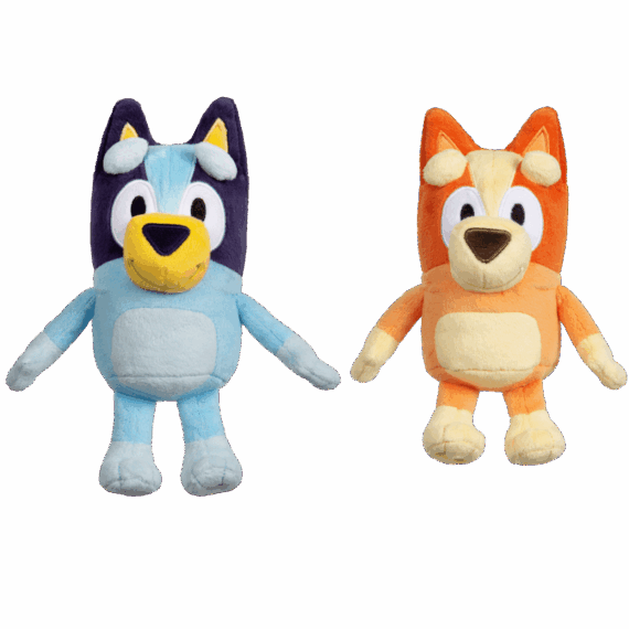 BLUEY Plyšový psík Bingo, 20 cm