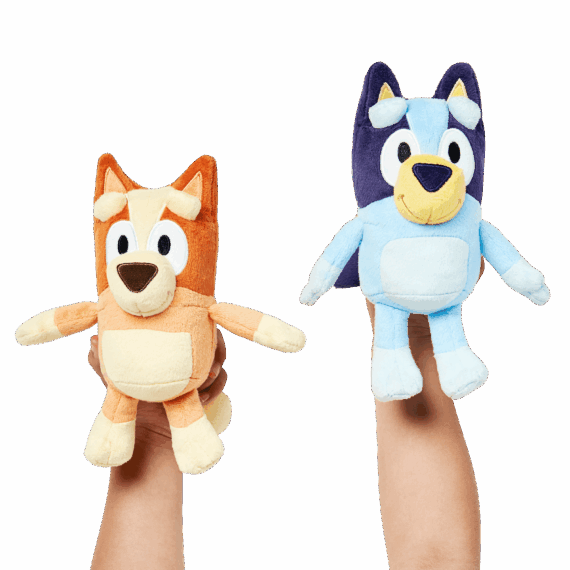 BLUEY Plyšový psík Bingo, 20 cm