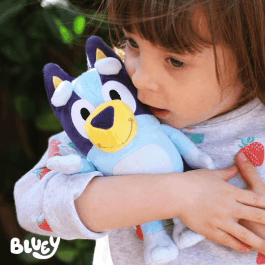 BLUEY Plyšový psík Bingo, 20 cm