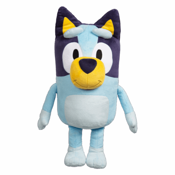 BLUEY JUMBO Plyšový psík Bingo, 45 cm