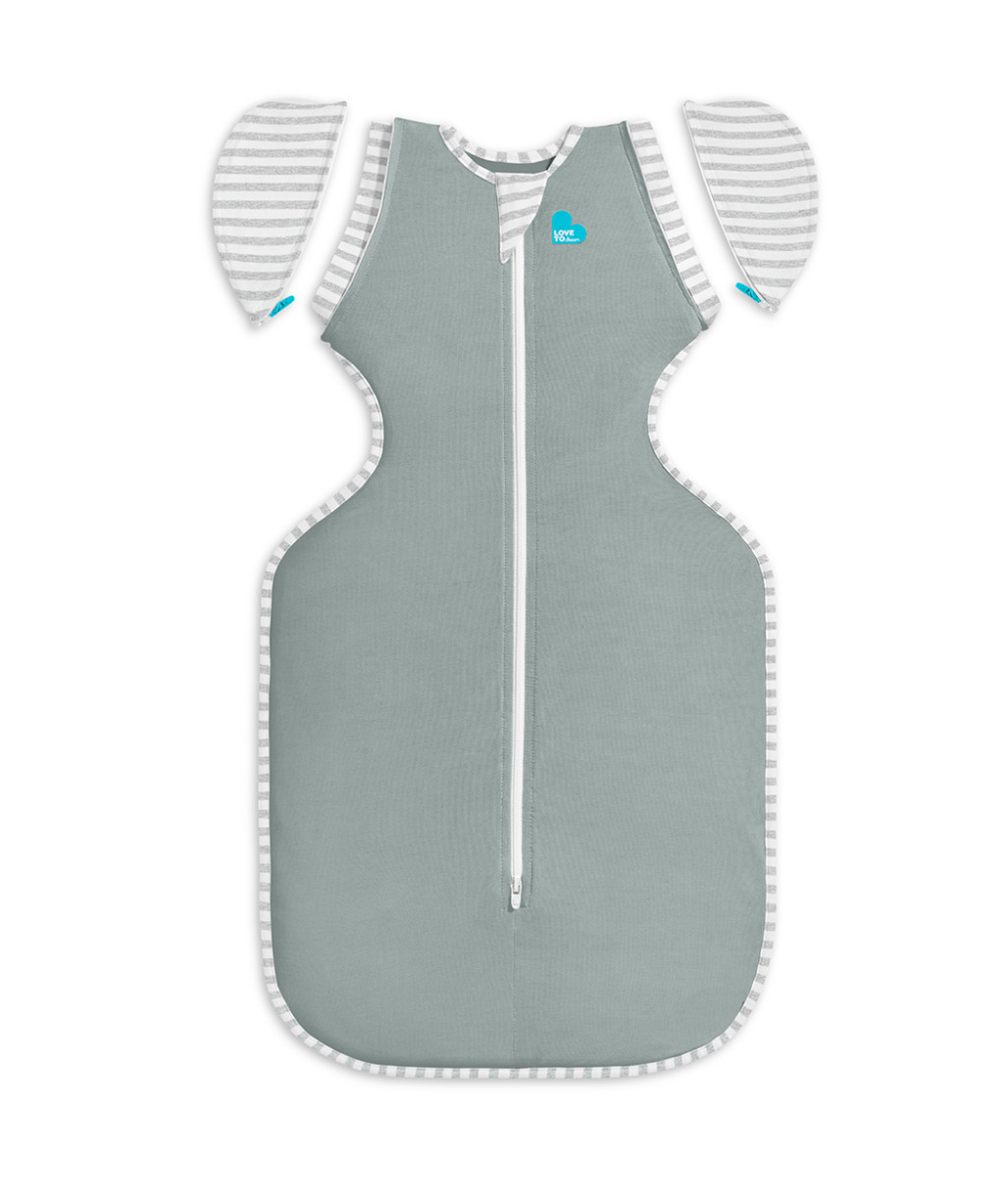 Love To Dream Swaddle UP 50/50, spací vak, veľkosť M, tmavá oliva, 2 FÁZA, Original