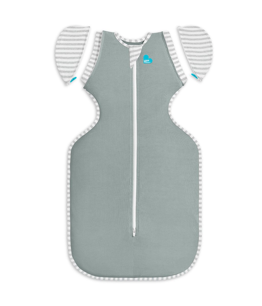 Love To Dream Swaddle UP 50/50, spací vak, veľkosť L, tmavá oliva, 2 FÁZA, Original