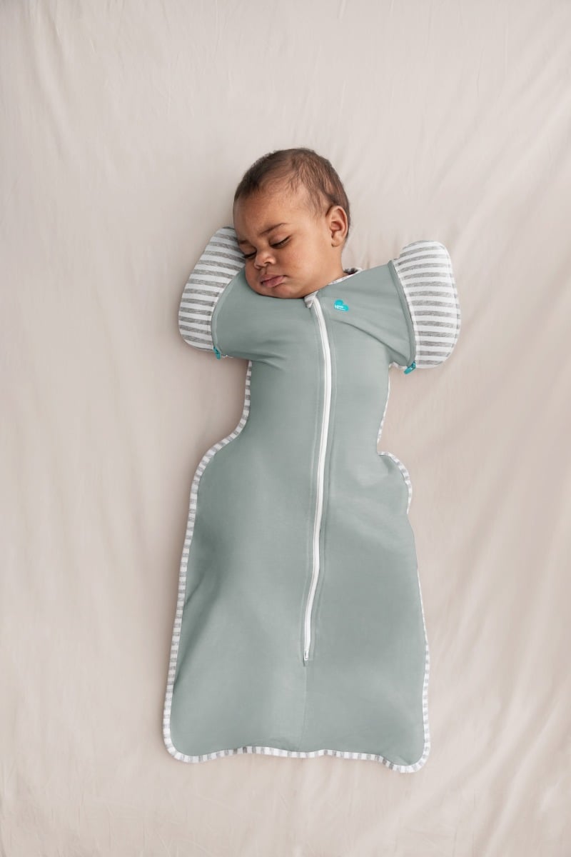 Love To Dream Swaddle UP 50/50, spací vak, veľkosť L, tmavá oliva, 2 FÁZA, Original