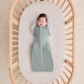 Love To Dream Swaddle UP 50/50, spací vak, veľkosť L, tmavá oliva, 2 FÁZA, Original