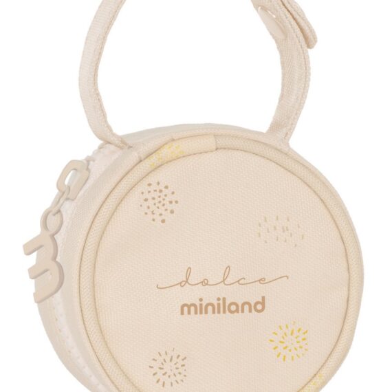 Miniland Obal/Púzdro na cumlík Dolce - vanilkový