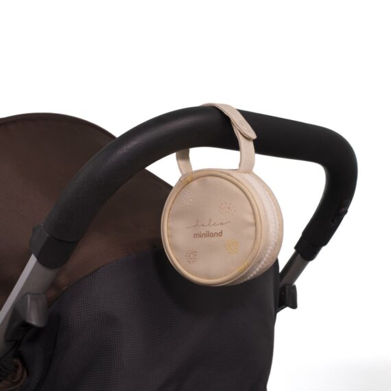 Miniland Obal/Púzdro na cumlík Dolce - vanilkový