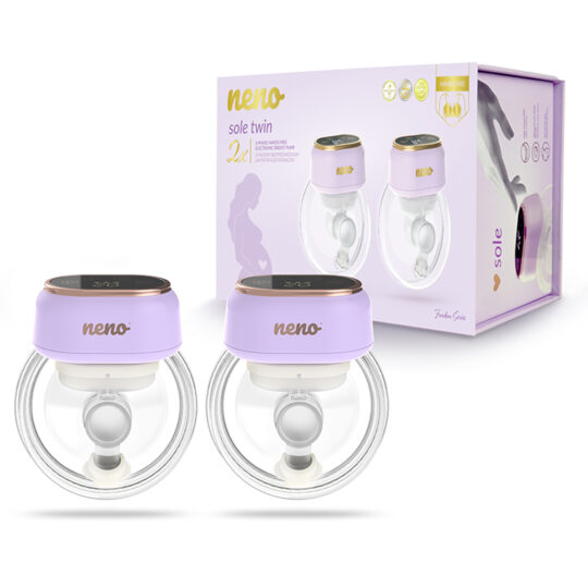 NENO Odsávačka materského mlieka duo elektrická Sole Twin