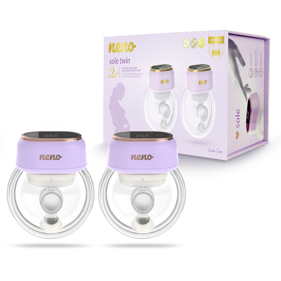 NENO Odsávačka materského mlieka duo elektrická Sole Twin