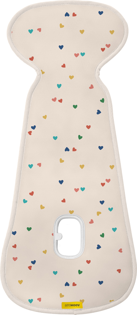 AEROMOOV Vložka do kočíku Confetti Hearts Limited