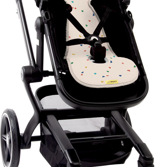 AEROMOOV Vložka do kočíku Confetti Hearts Limited