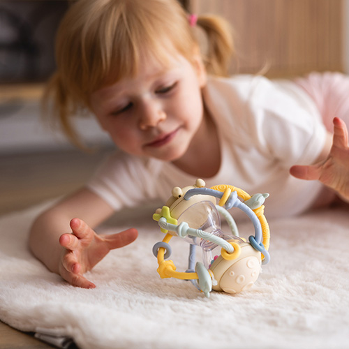 BABYONO Hračka senzorická Presýpacie hodiny 0m+