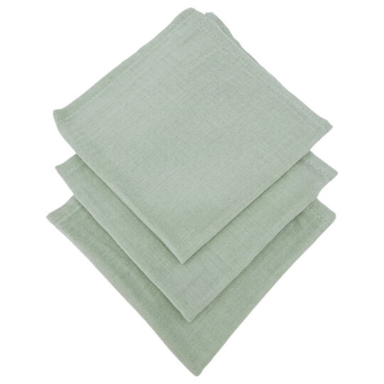 EKO Plienka mušelínová 3ks Mint 30x30 cm