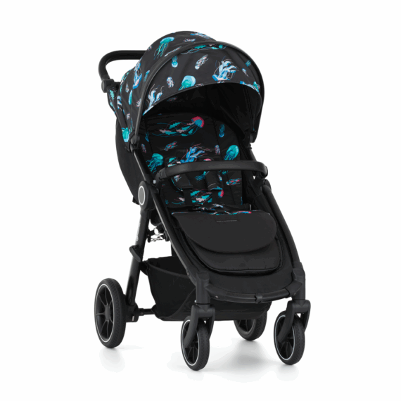 PETITE&MARS Kočík športový Street2 RWS Black Limited 100 Jellyfish Complete