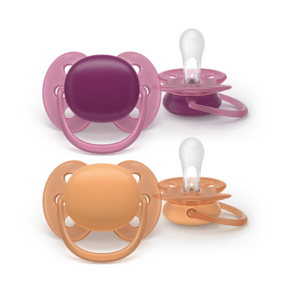 Philips AVENT Cumlík Ultrasoft Premium 18+m dievča 2 ks