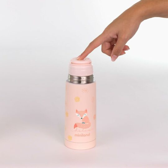 Miniland Dolce Termoska, 350 ml, ružová