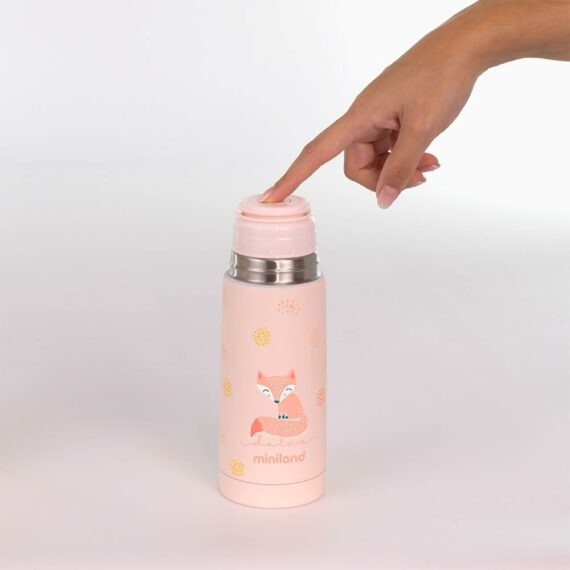 Miniland Dolce Termoska, 350 ml, ružová