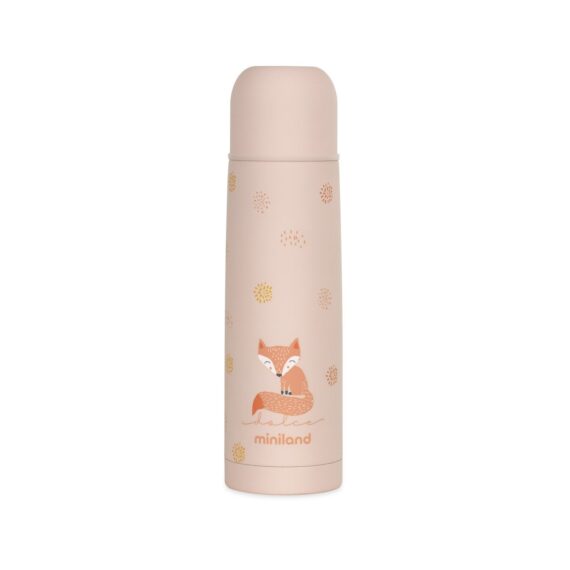 Miniland Dolce Termoska, 500 ml, ružová