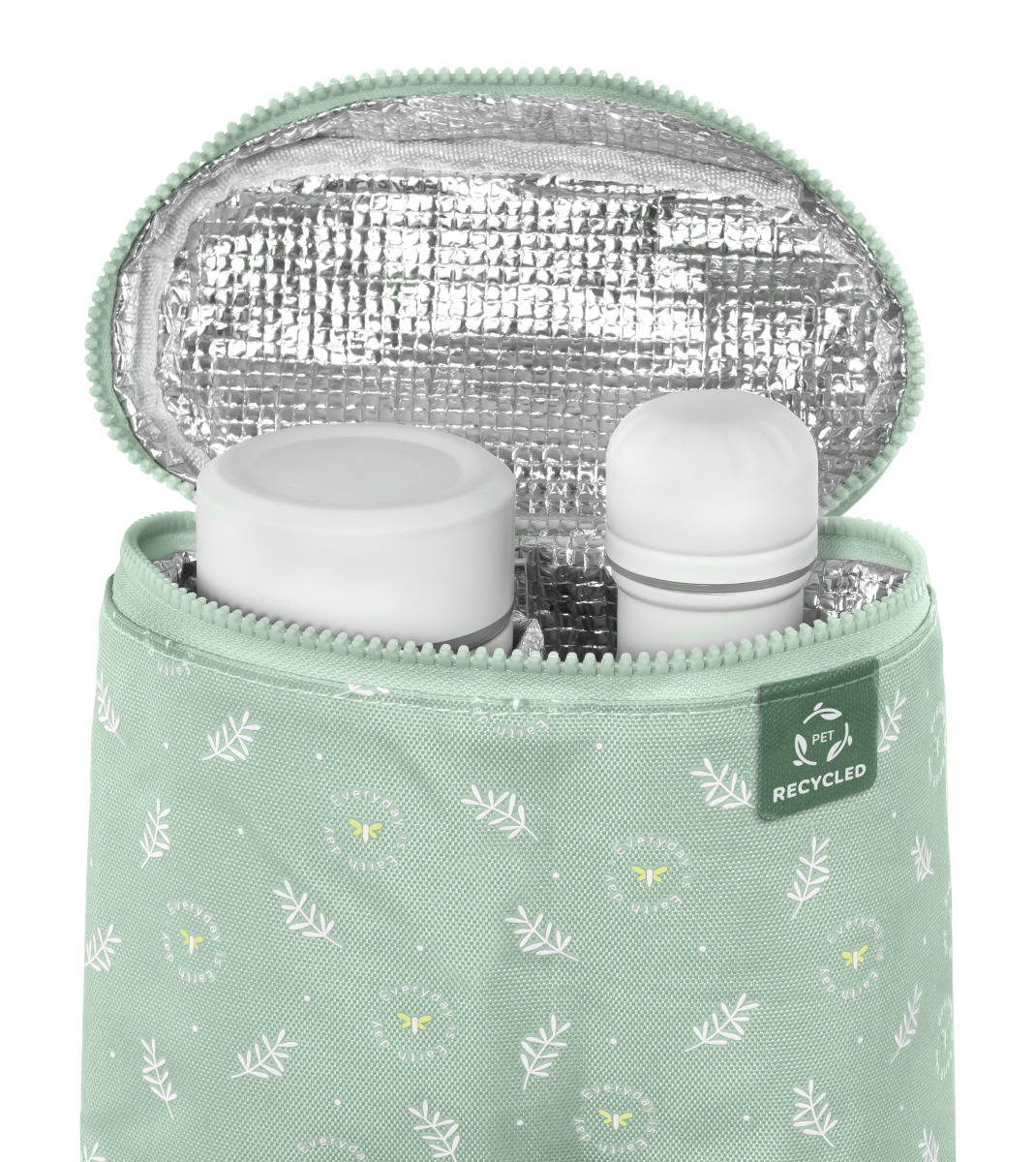 MIniland ECO-friendly Termoobal na termosky/fľašky, 500 ml, mätová