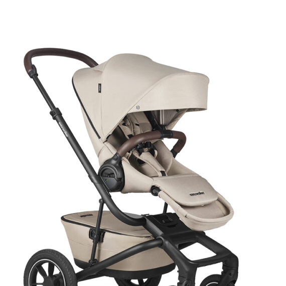 EASYWALKER Kočík kombinovaný Jimmey Explore Pearl Taupe AIR + KIDDY Evoluna i-size 2 + Základňa