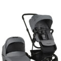 EASYWALKER Set XXL Kočík Harvey3 Fossil Grey + KIDDY Evoluna i-size 2