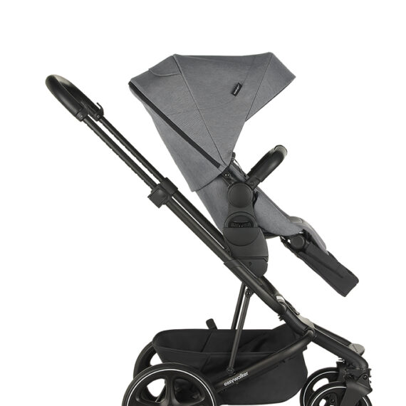 EASYWALKER Set XXL Kočík Harvey3 Fossil Grey + KIDDY Evoluna i-size 2