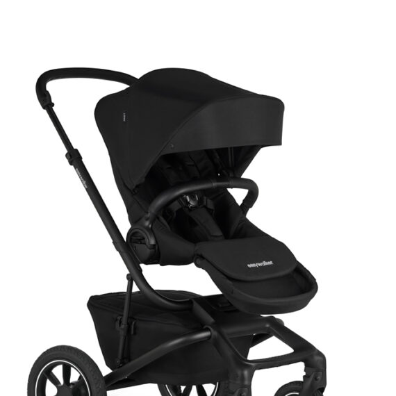 EASYWALKER Set XXL Kočík Jimmey Air Pepper Black + KIDDY Evoluna i-size 2