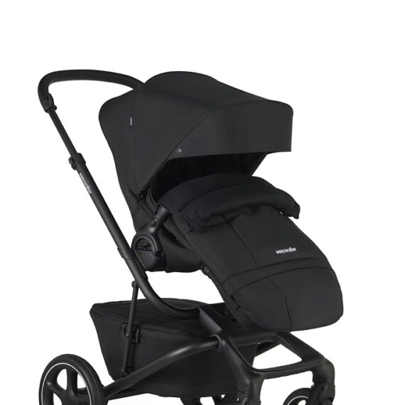 EASYWALKER SET XXL Kočík Jimmey Pepper Black + KIDDY Evoluna i-size 2