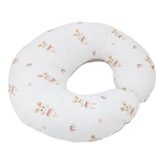 EKO Vankúš na dojčenie malý Velvet Ballerina Mouse 60x60cm