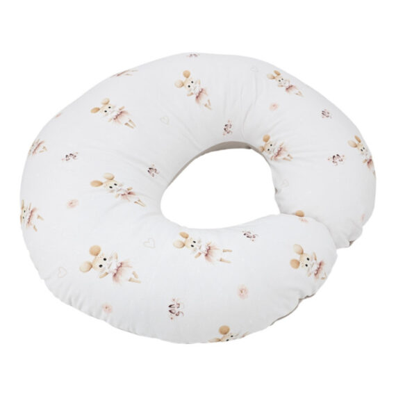 EKO Vankúš na dojčenie malý Velvet Ballerina Mouse 60x60cm