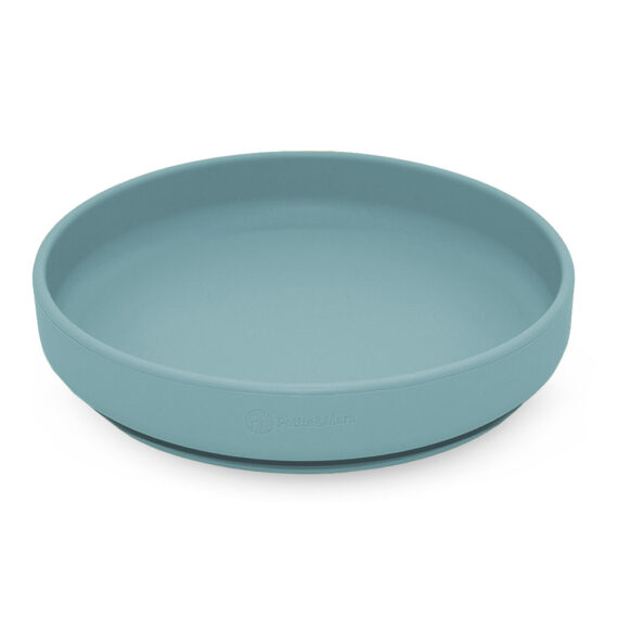 PETITE&MARS Tanier silikónový s prísavkou Take&Match Frosted Sky 6m+