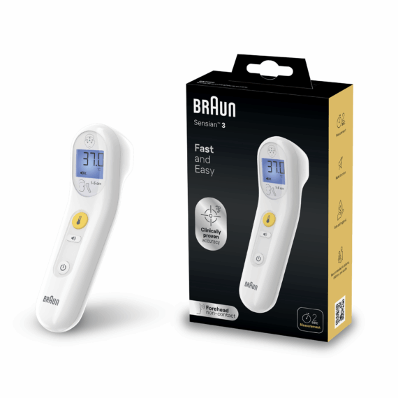 BRAUN Sensian 3 BNT050EE Bezdotykový teplomer s klinickou presnosťou