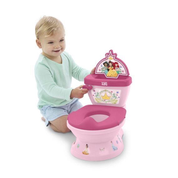 BRIGHT STARTS Toaleta detská so zvukom Disney Princess™ My Size Potty™  18m+, do 23kg
