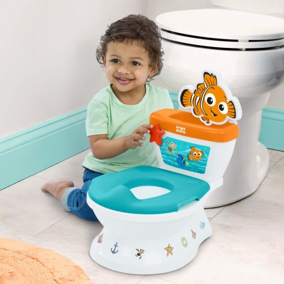BRIGHT STARTS Toaleta detská so zvukom Finding Nemo™ My Size Potty™ 18m+, do 23kg